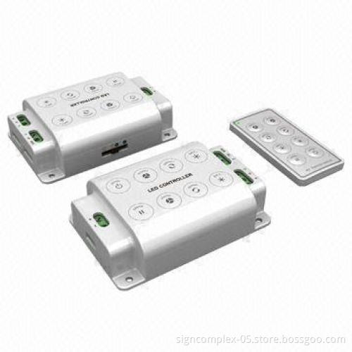Touch LED Lighting Controllers with 12 to 24V DC Input Voltages and 240 to 480W Output Powers